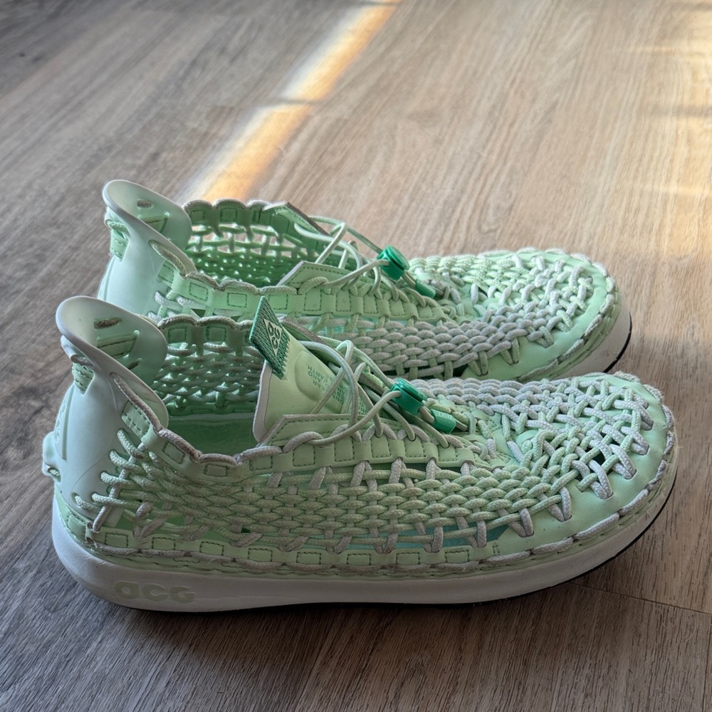 Nike ACG Watercat+ Men's Green Water Shoes - Picture 4 of 6